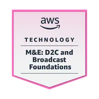 AWS Knowledge: Media & Entertainment: Direct-to-Consumer and Broadcast Foundations