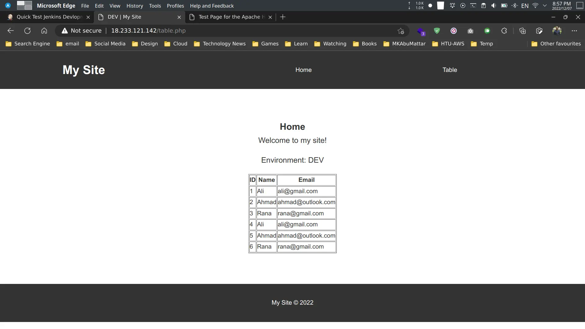 EC2 instance