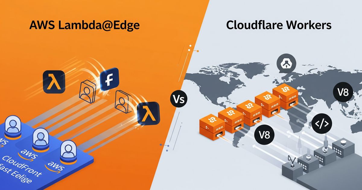 Edge Computing: AWS Lambda@Edge vs. Cloudflare Workers – A Practical Guide
