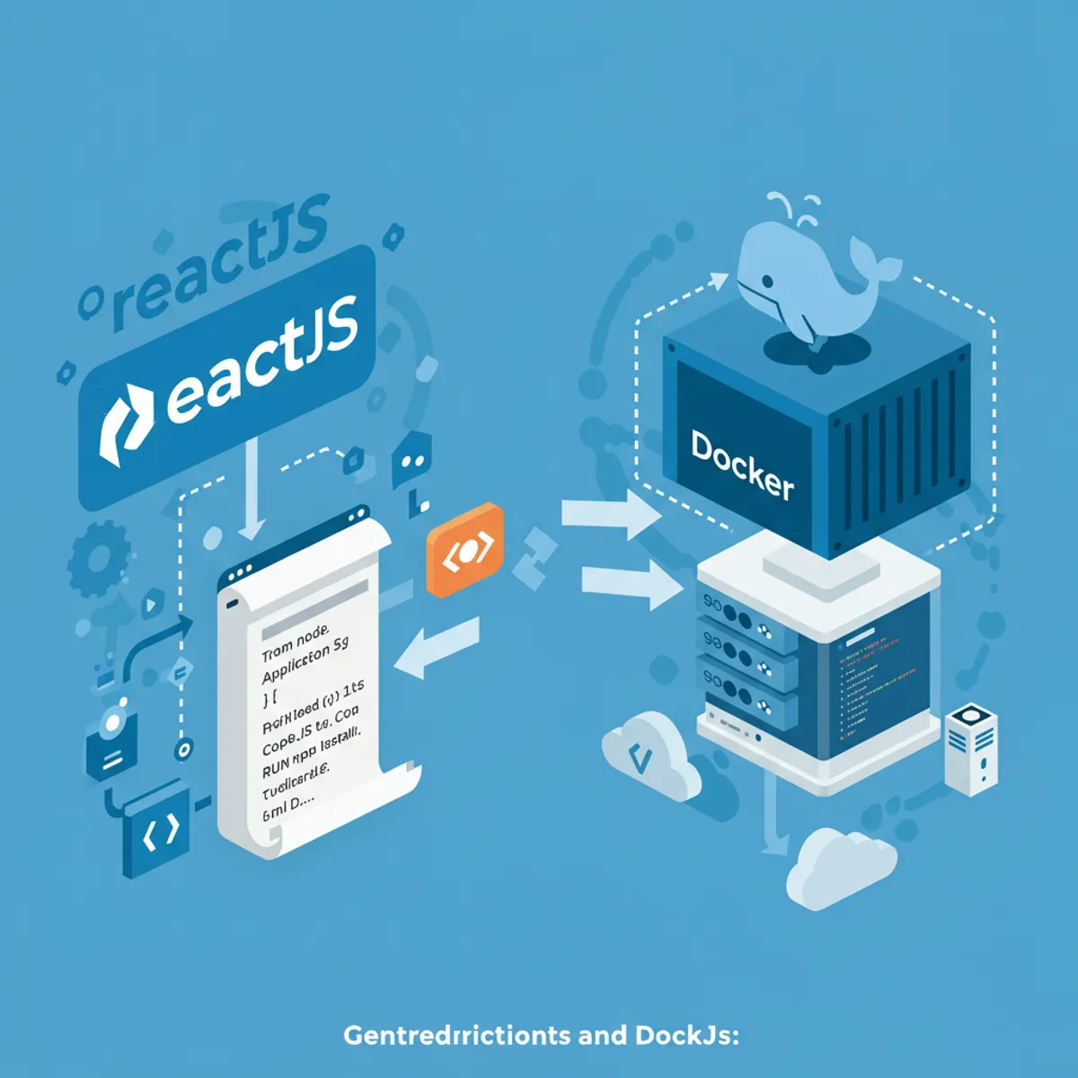 Blog post image for Get Started with Building ReactJS and Docker: A Complete Guide - This article is a complete guide for building and deploying a React JS application with Docker, including prerequisites, environment setup, building, containerizing, deployment, and best practices. It also includes an example of running a React JS application with Docker Compose.