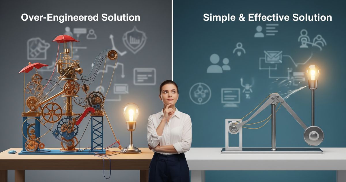 Over Engineering Software How to Avoid Over-Engineering Your Code?