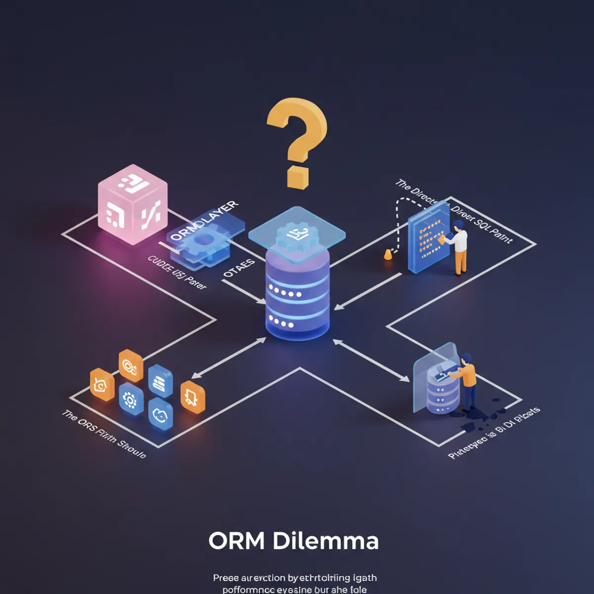 The ORM Dilemma: To Use or Not to Use