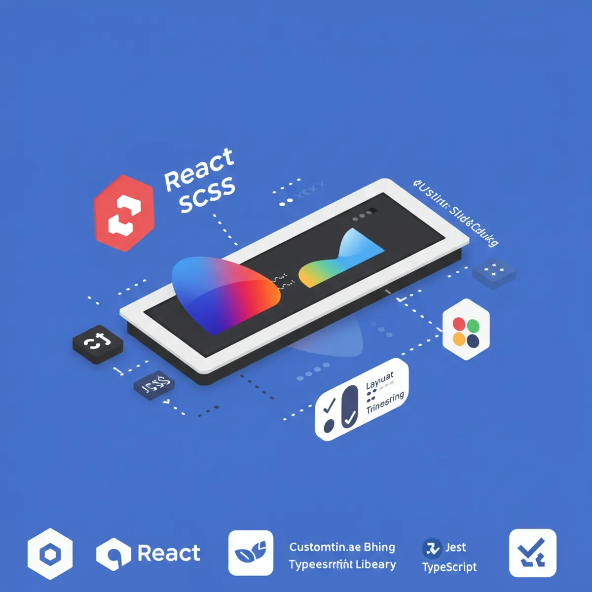 Blog post image for Building a Customizable Image Slider in React Using Hooks, SCSS, and TypeScript - This article will guide you through the process of creating a React slider component using Hooks, SCSS, and TypeScript. By the end of this tutorial, you will have a functional and customizable slider that can be easily integrated into your project.