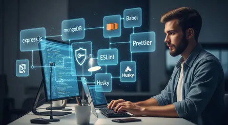 Setting up Node JS, Express, MongoDB, Prettier, ESLint and Husky Application with Babel and authentication as an example