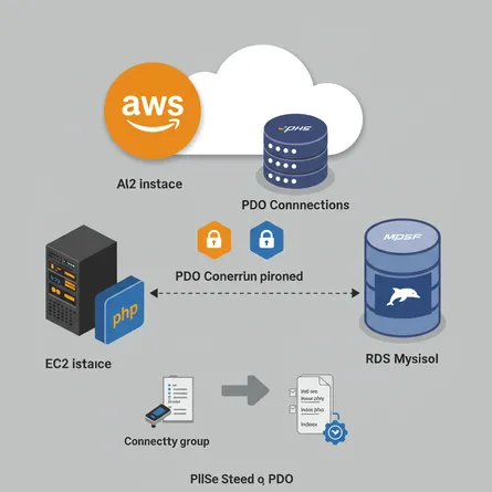 How to Connect to AWS RDS MySQL Database to EC2 Instance With PHP By Using PDO