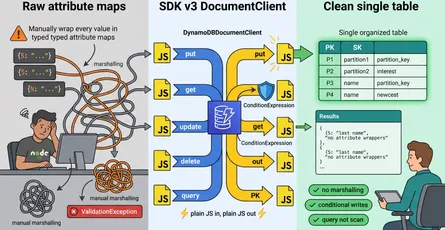 AWS DynamoDB CRUD Operations in Node.js with the AWS SDK v3