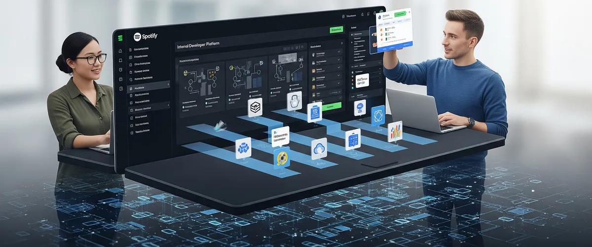 Blog post image for Platform Engineering: Building Internal Developer Platforms (IDPs) - Learn how platform engineering and Internal Developer Platforms (IDPs) are revolutionizing software development. Discover benefits, challenges, best practices, and the Spotify case study. Simplify complexity and boost developer productivity!