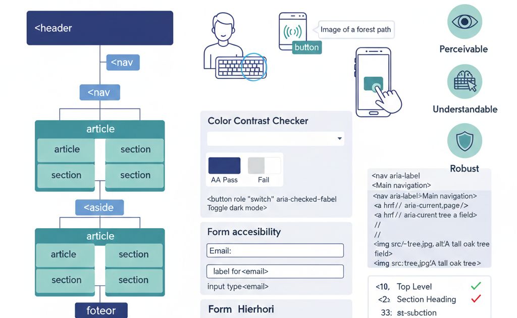 HTML Semantics & Web Accessibility