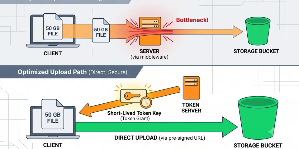 Upload Files to AWS S3 with Pre-Signed URLs in Node.js
