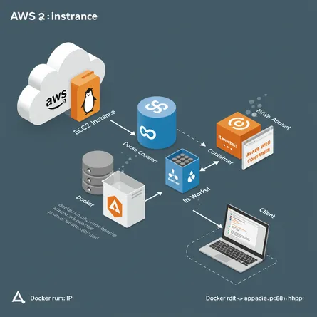 How to Run an Apache Web Server Using Docker on an AWS EC2 Instance