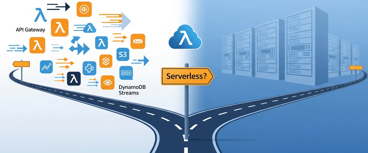 Blog post image for When to Use Serverless? - Discover when to use serverless architecture in your projects. Learn about its advantages, real-world success stories, and scenarios where serverless is the best fit. Explore the pros and cons to make informed decisions.