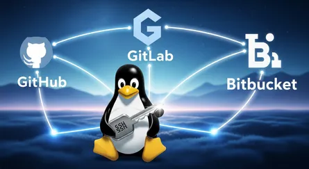 Git SSH Keys for GitHub, GitLab, and Bitbucket on Linux