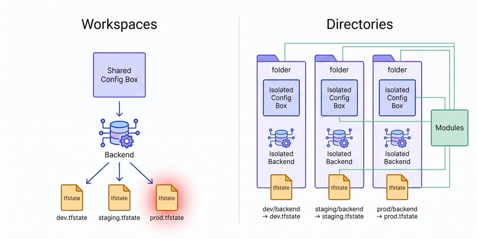 Terraform Workspaces vs. Directory-Based Environments: What Actually Scales