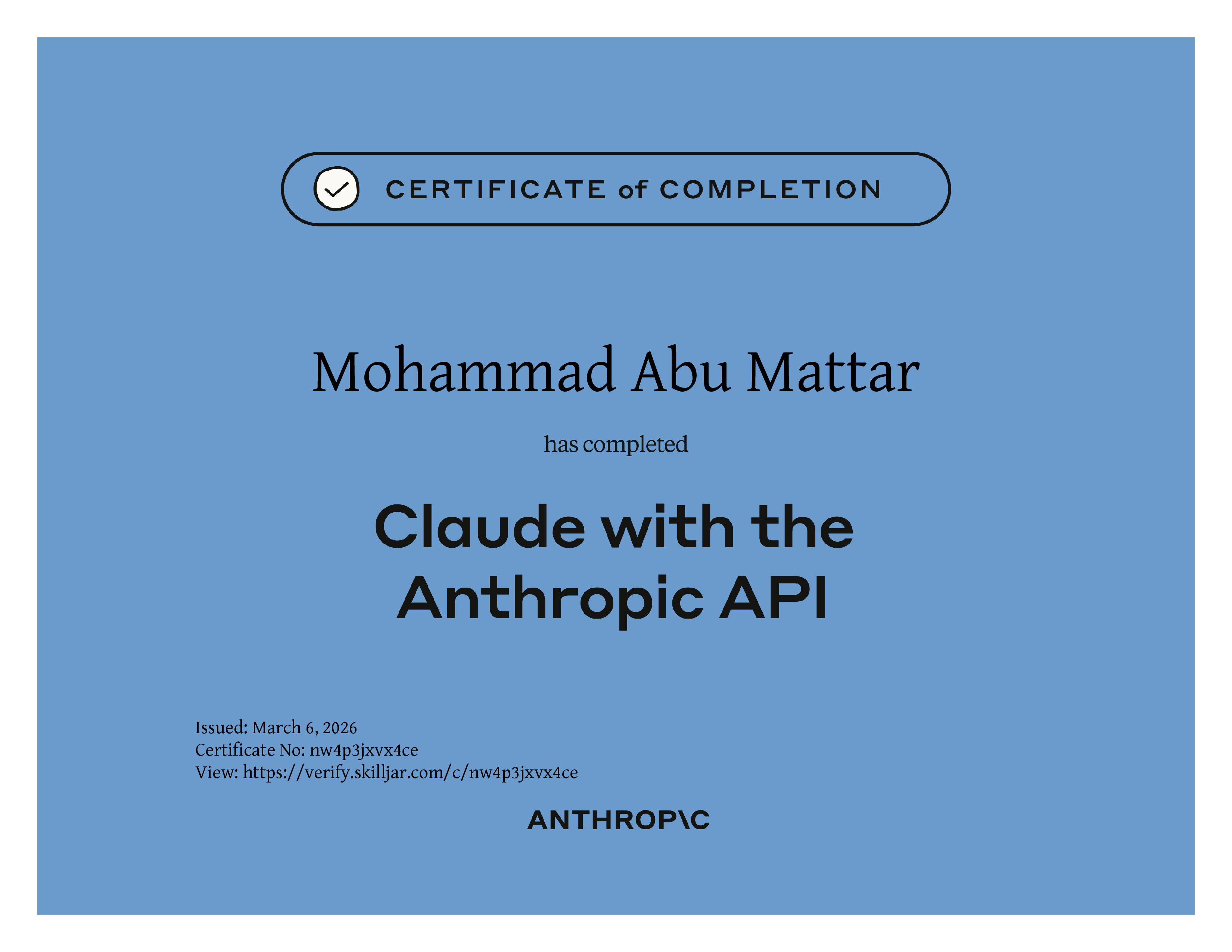 Building with the Claude API